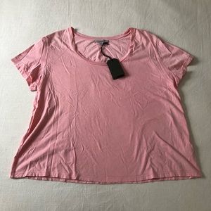 All Saints Nina Tee Pink